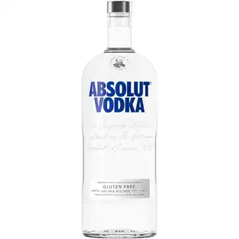 Walmart Absolut Original Vodka, 1.75 L Bottle, 40% ABV offer