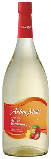 Walmart Arbor Mist, Mango Strawberry Moscato Fruit Wine, 1.5L Bottle offer