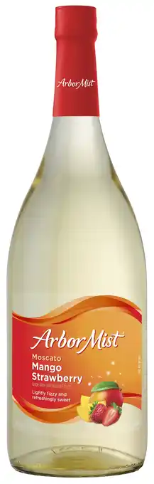 Walmart Arbor Mist, Mango Strawberry Moscato Fruit Wine, 1.5L Bottle offer