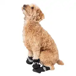 Walmart Justice Reflective Booties, Black, Small offer