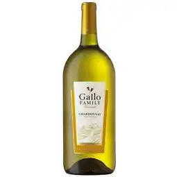 Walmart Gallo Family Vineyards Chardonnay White Wine, 1.5L Bottle offer