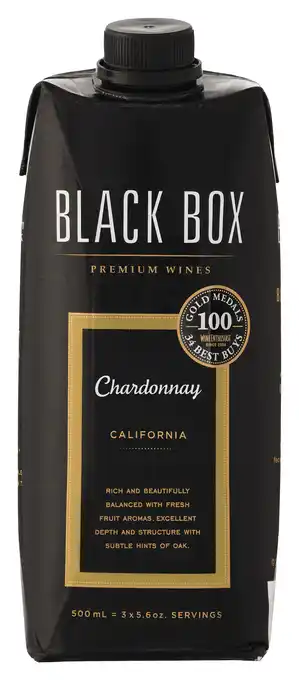 Walmart Black Box Chardonnay White Wine, 500ml Carton offer