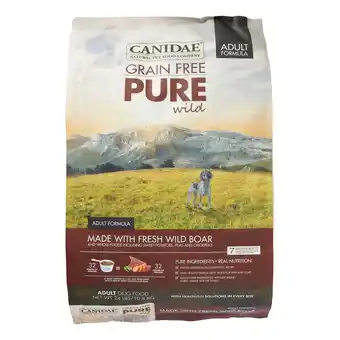 Walmart Canidae Pure Wild Grain-Free Fresh Wild Boar Adult Dry Dog Food, 24 lb offer