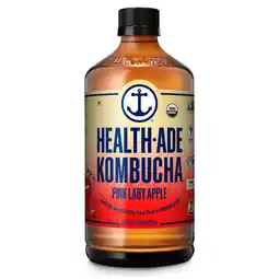 Walmart Health-Ade Pink Lady Apple Kombucha, 16 fl oz offer