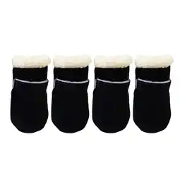 Walmart Pet Snow Boots Plus Velvet Warm Soft-Soled Shoes Warm and Windproof Pet Shoes Dog Sweater offer