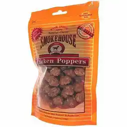 Walmart SmokeHouse Poppers Chicken Dog Treats, 4 Oz offer