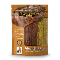 Walmart Savory Prime Munchie Strips Dog Treat Chicken & Beef, 5 in, 36 pk offer