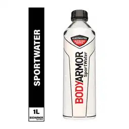 Walmart BODYARMOR SportWater Alkaline Water, 1 Liter Wide Mouth Bottle offer