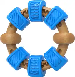 Walmart PcEoTllar Dog Chew Toy for Aggressive Chewers, Interactive Tough Dog Toys for Chewing Teething, Blue offer