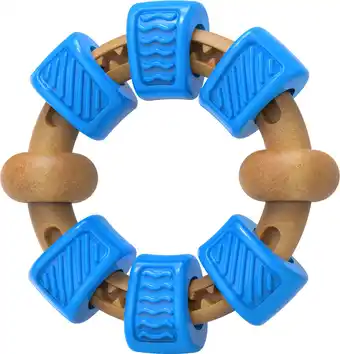 Walmart PcEoTllar Dog Chew Toy for Aggressive Chewers, Interactive Tough Dog Toys for Chewing Teething, Blue offer