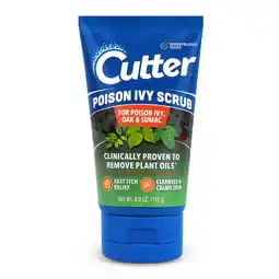 Walmart Cutter First Aid Poison Ivy Scrub for Itch Relief, 4oz offer