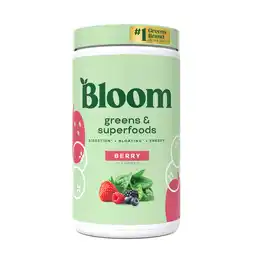 Walmart Bloom Nutrition Greens & Superfoods Powder, Mixed Berry, 25 Servings offer