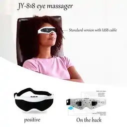 Walmart Smart home Head Massager Magnet Massage With 9 Massage Modes With Natural JY-818 Eye Smart home offer