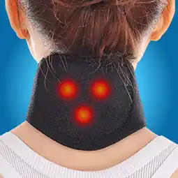 Walmart Naierhg Magnetic Therapy Neck Brace Support Massager Protection Heating Belt Health Care offer