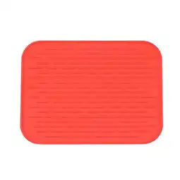 Walmart FRCOLOR Silicone Heat Insulation Pad 21.50X15.50X0.60CM Red offer