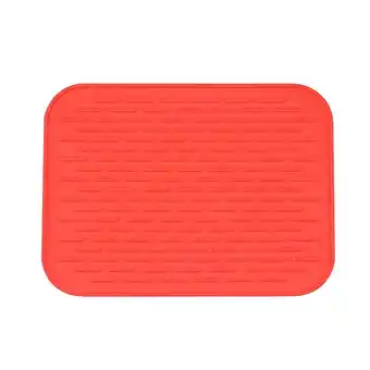 Walmart FRCOLOR Silicone Heat Insulation Pad 21.50X15.50X0.60CM Red offer