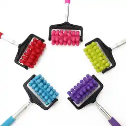 Walmart NIBOLOG Telescopic Meridian Acupressure Roller Massager Stick Trigger Point Relax Tool offer