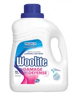 Walmart Woolite Damage Defense Liquid Laundry Detergent, 100 fl oz, 66 Loads offer