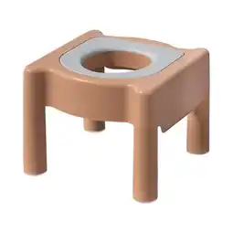 Walmart Elderly Squat Toilet Seat Stool Potty Chair for Bathroom Practical Portable Khaki Top offer