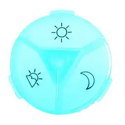 Walmart Tablet Organizer 3 Compartments Damp- Cyan offer