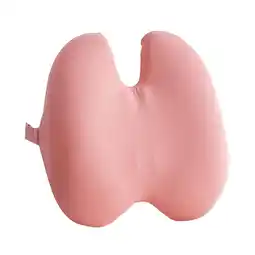 Walmart flameer Back Cushion for Desk Chair Removable Cover with Elastic Strap Lumbar Pillow Pink offer