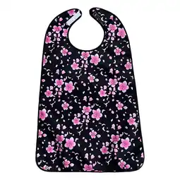 Walmart amagogo Bibs for Eating Waterproof Full Protection for Elderly Women and Men Black offer
