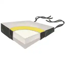 Walmart Skil-Care 754039 4 x 2 in. Wedge Foam Soft Foundation 16 in. Two Color Vinyl Cushion offer