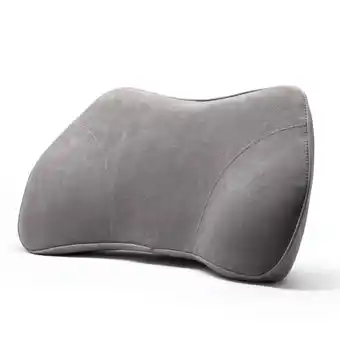 Walmart WENNEBIRD Model B Lumbar Memory Foam Support Pillow for Posture, Grey offer