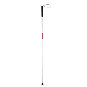 Walmart Folding Foldable Reflective Cane Crutch Portable Anti Shock Guide Walking Stick Blind People offer