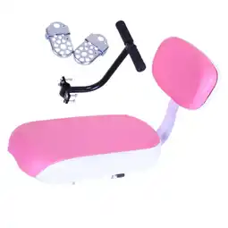 Walmart yotijay Rear Back Seat Cushion Children Back Seat Comfort Shock Absorbing Sturdy Pink offer