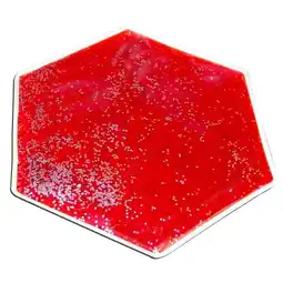 Walmart Skil-Care 914682 3 lbs Weighted Hexagon Lap Pad - Red offer