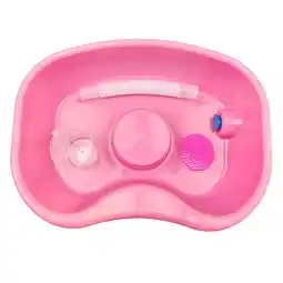 Walmart Kuntesetty Hair Cleaning Bowl Bedside Shampoo Basin Pipe Aid Shampoo Bowl Hair Washing Tray pink offer