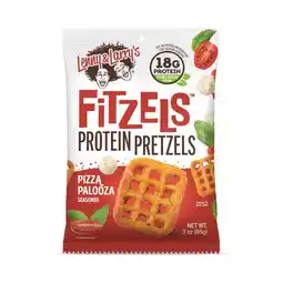 Walmart Lenny and Larry's Fitzels Protein Pretzels, Pizza Palooza, 20g Protein, 3oz offer