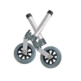 Walmart Drive Medical 10115 5 Inch Swivel Wheels with Lock Rear Glides offer