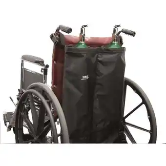 Walmart Skil-Care 16-24 in. Oxygen Cylinder Holder - Double Tank offer