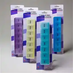Walmart 7 Day Jumbo Pill Organizer Case of 48 offer