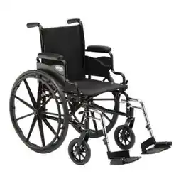 Walmart 9SL-PTO-47874 9000 SL 20 x 16 in. Adult Wheelchair with Desk Arm, Black Height 15 - 17 in offer