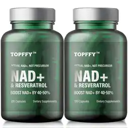 Walmart Topffy NAD Supplement, 120 Capsules*2, 2PCS offer