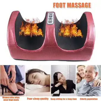 Walmart G PEH Electric Foot Calf Massager Massage Machine Ankle Leg Kneading Heating offer