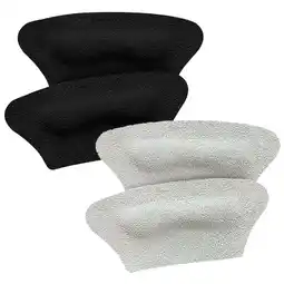 Walmart 2 Pairs Leather Heel Sticker Shoes Pads High Sports Invisible Women's Emulsion Double Sided Tape offer