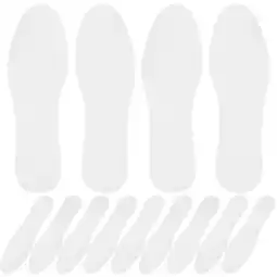 Walmart Sweat-absorbing Insoles 20 Pairs Shoe Inserts Men Women for Sneakers Boots Paper Women's White offer