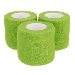 Walmart Pet Bandage Sports Fixing Bandages Glue Tape Elasticity Breathable Non-woven Fabric 3 Rolls offer