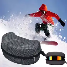 Walmart Fairnull EVA Skiing Eyewear Case Snowboard Goggles Sunglasses Zipper Hard Box Holder offer