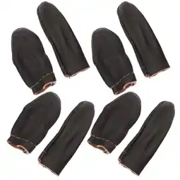 Walmart 4 Sets Leather Finger Cots Protector Crochet Accessories Protective Case Thumb Felting Covers offer