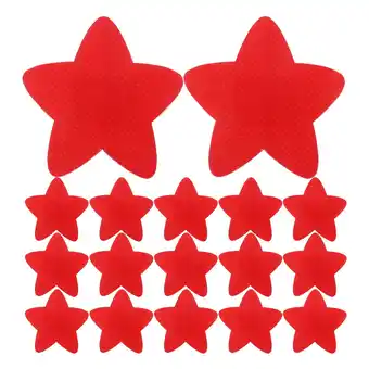 Walmart 20 Pcs Bandage Small Star Stickers Adhesive Wound Bandages Aid Taste Red Pvc Child offer