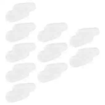 Walmart Raindrops Anti-Slip Eyeglass Nose Pads 10Pairs for Eyewear Users Daily Use 1.50X0.80X0.20Cm offer