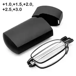 Walmart Folding Reading Glasses Magnify Presbyopic Case Unisex Universal 1.5 2 2.5 3.0 offer