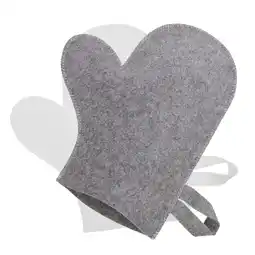 Walmart Felt Sauna Gloves Supplies Bathing for Cleaning Scrubbing Exfoliator Tool 2 Pcs offer