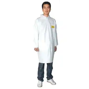Walmart Condor Lab Coat,L,White,Microp Lam,PK8 30C561 offer