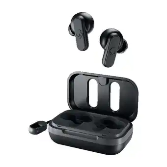 Walmart Skullcandy Dime XT 2 IPX4 Sweat and Water-Resistant Wireless In-Ear Earbuds, Black offer
